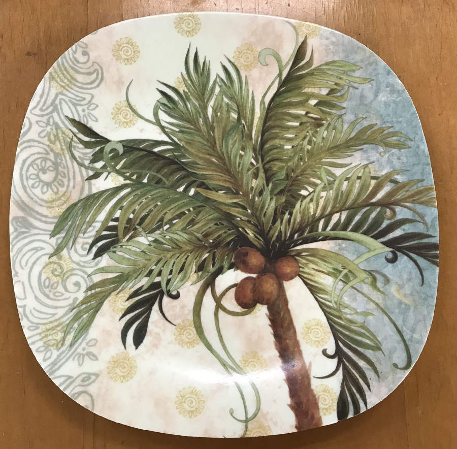 Key West Melamine Dessert Plate by Certified International-1
