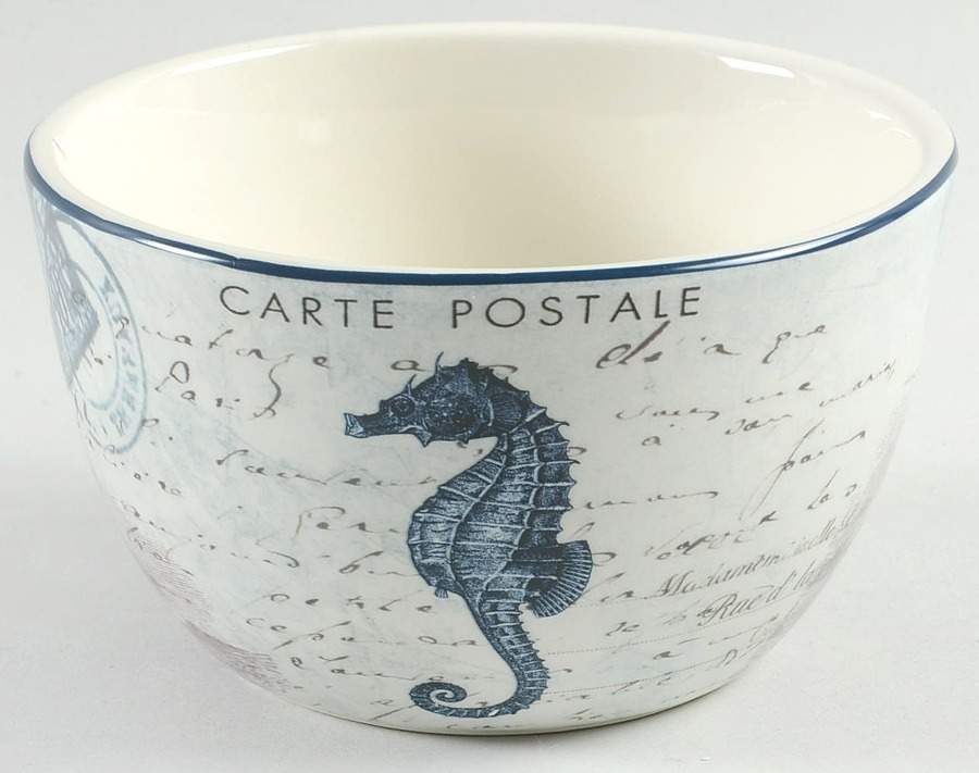 Coastal Postcards Individual Ice Cream Dish by Certified International-1