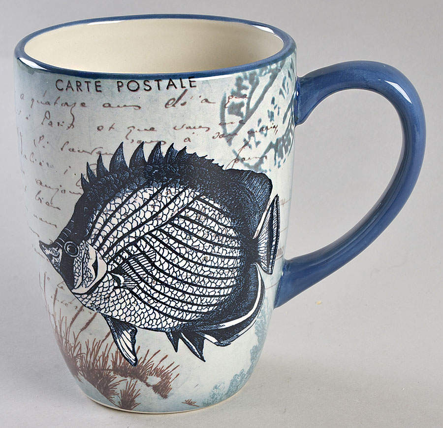 Coastal Postcards Mug by Certified International-1