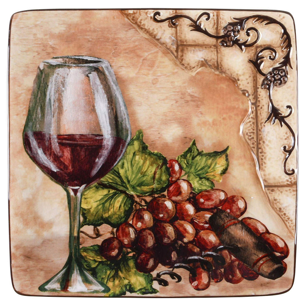 Tuscan View Dessert/Pie Plate by Certified International-1