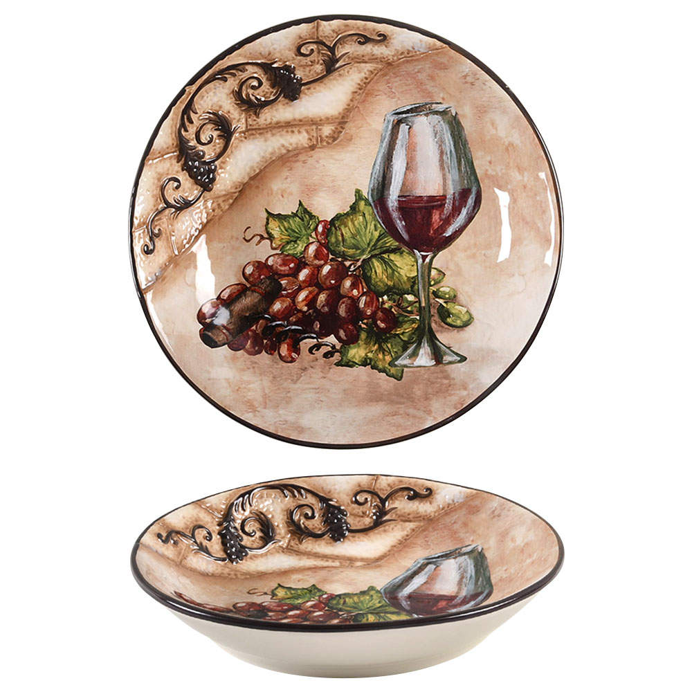 Tuscan View 9" Soup/Pasta Bowl by Certified International-1