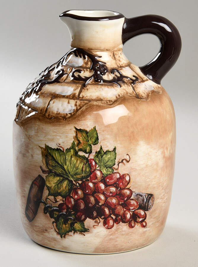 Tuscan View Oil Jar No Stopper by Certified International-1