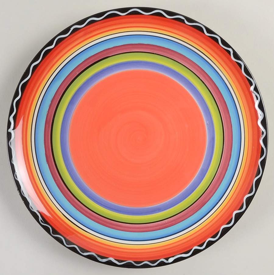 Tequila Sunrise Salad Plate by Certified International-1