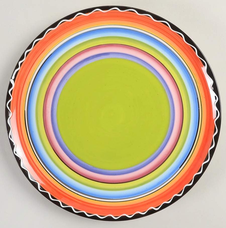 Tequila Sunrise Salad Plate by Certified International-1