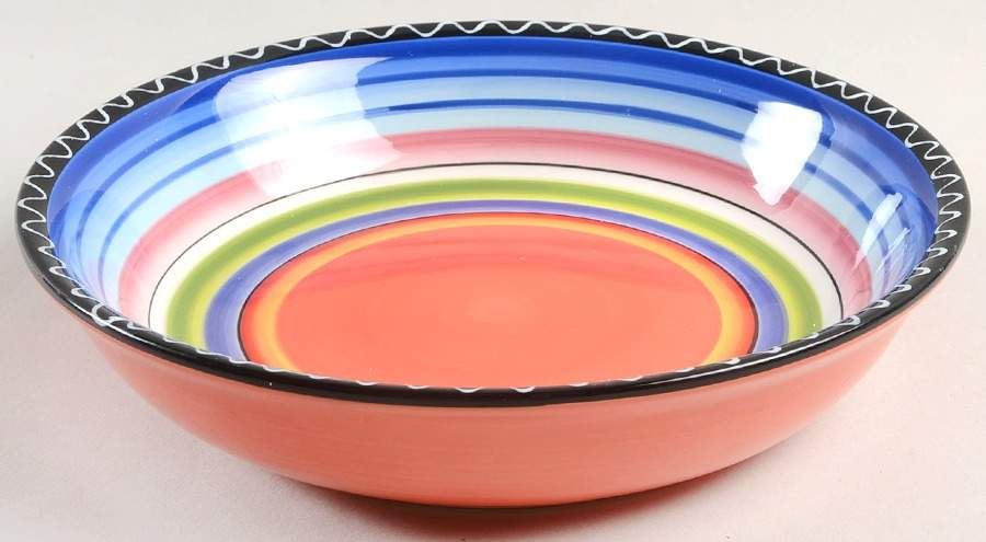Tequila Sunrise 9" Soup/Pasta Bowl by Certified International-1
