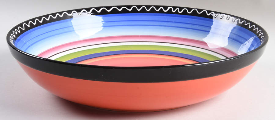 Tequila Sunrise 13" Pasta Serving Bowl by Certified International-1