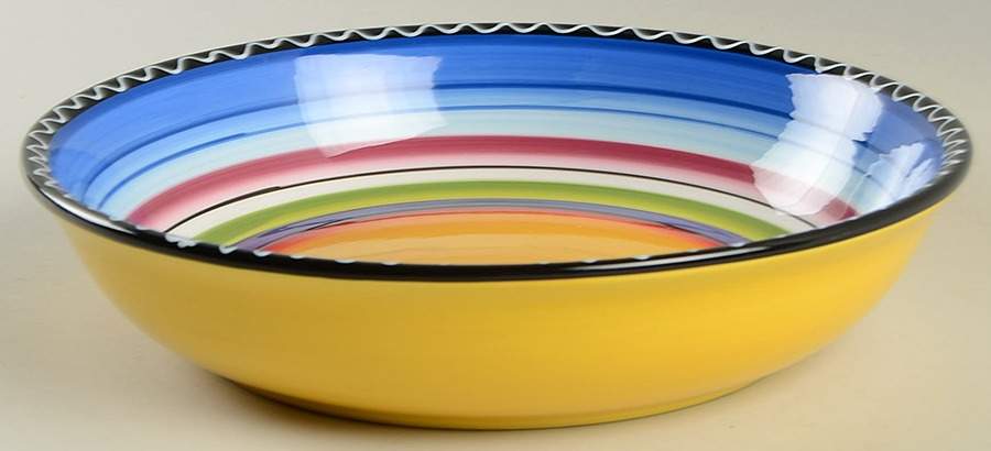 Tequila Sunrise 9" Soup/Pasta Bowl by Certified International-1