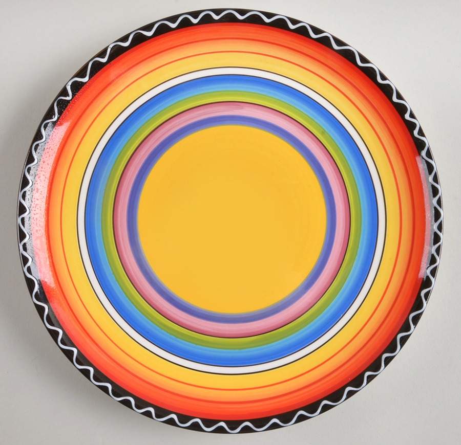 Tequila Sunrise Salad Plate by Certified International-1