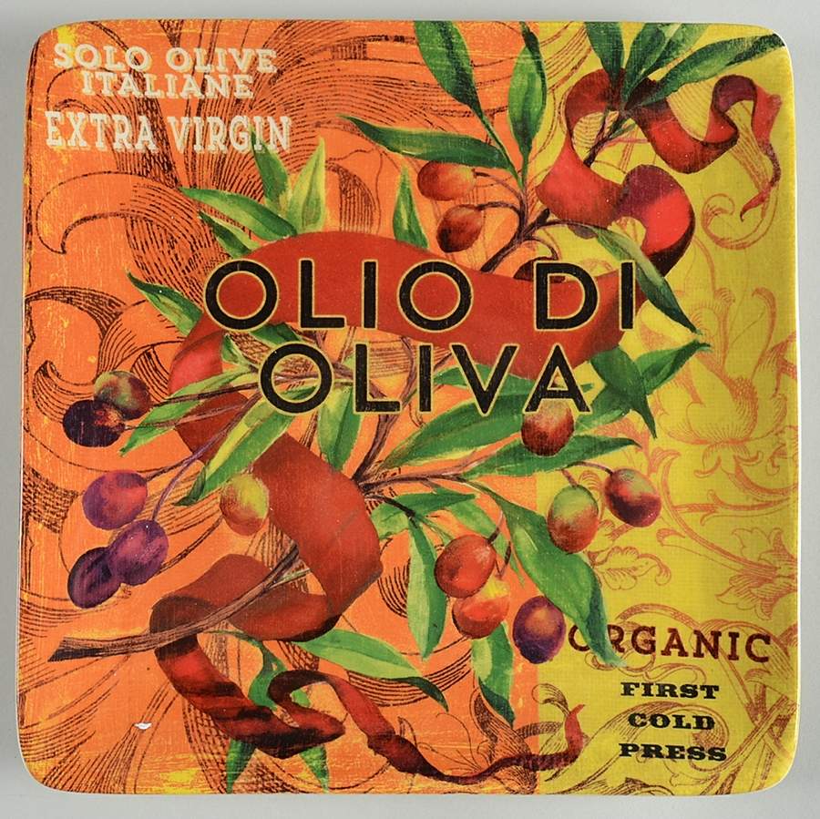 Olio Di Oliva Dessert/Pie Plate by Certified International-1