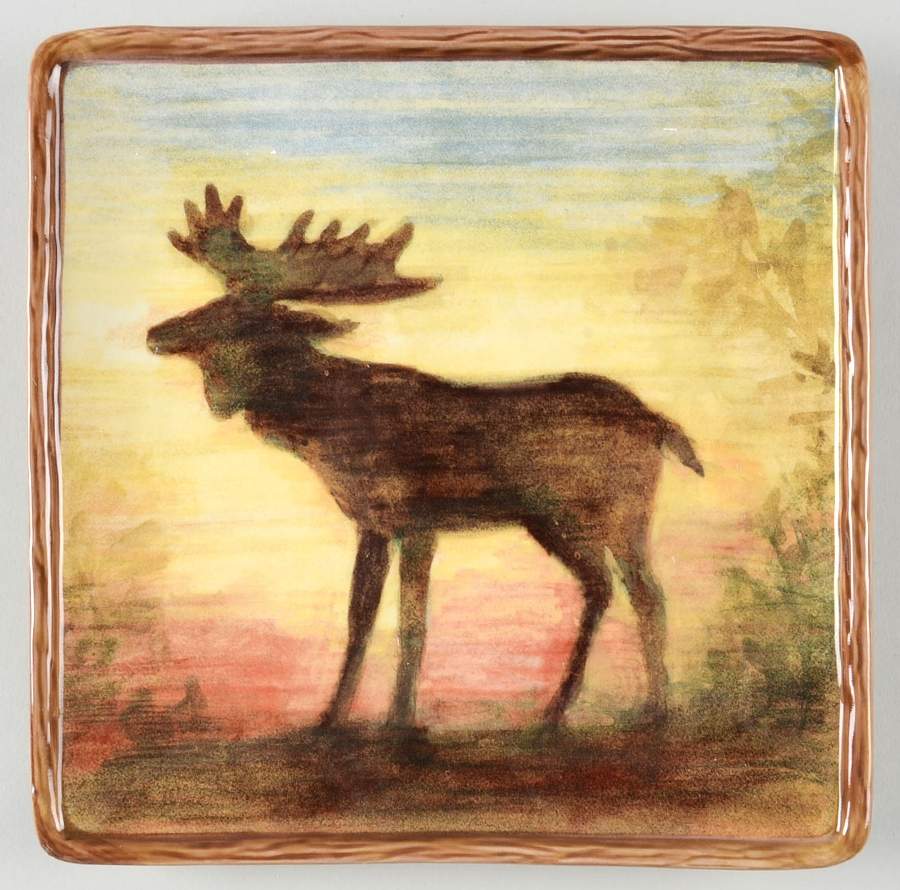 Lakeside Lodge Dessert/Pie Plate by Certified International-1
