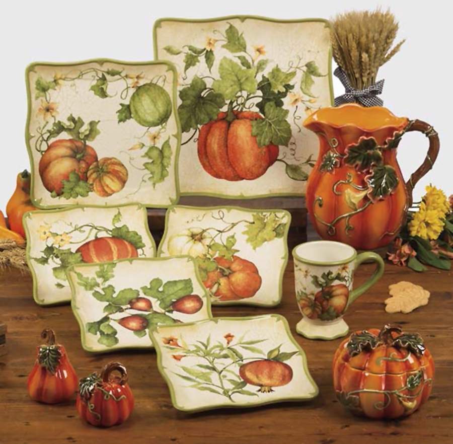 Harvest Garden Dinner Plate by Certified International-1