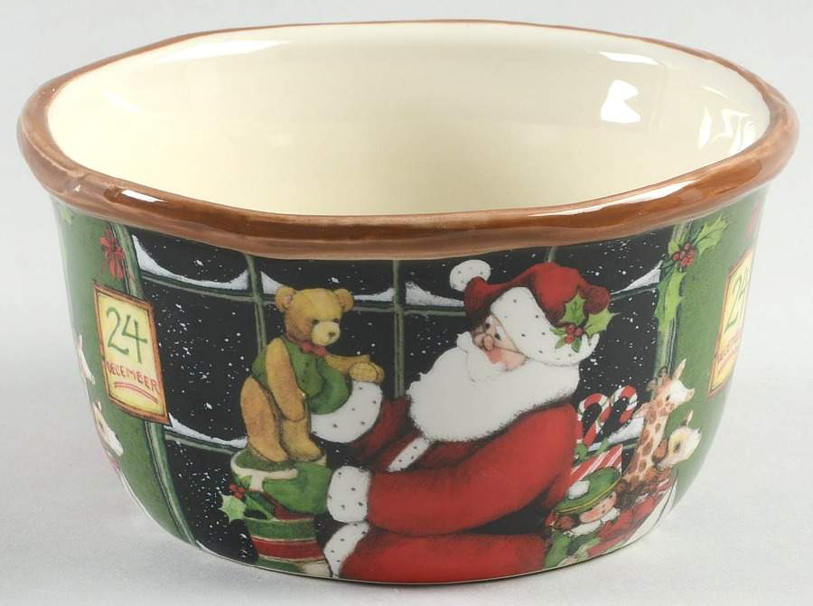 Santa's Workshop Individual Ice Cream Dish by Certified International-1