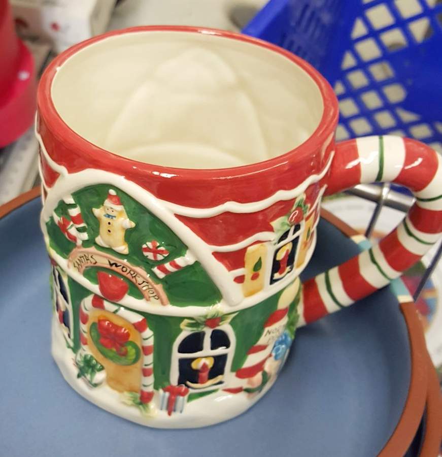 Santa's Workshop Holiday Mug by Certified International-1
