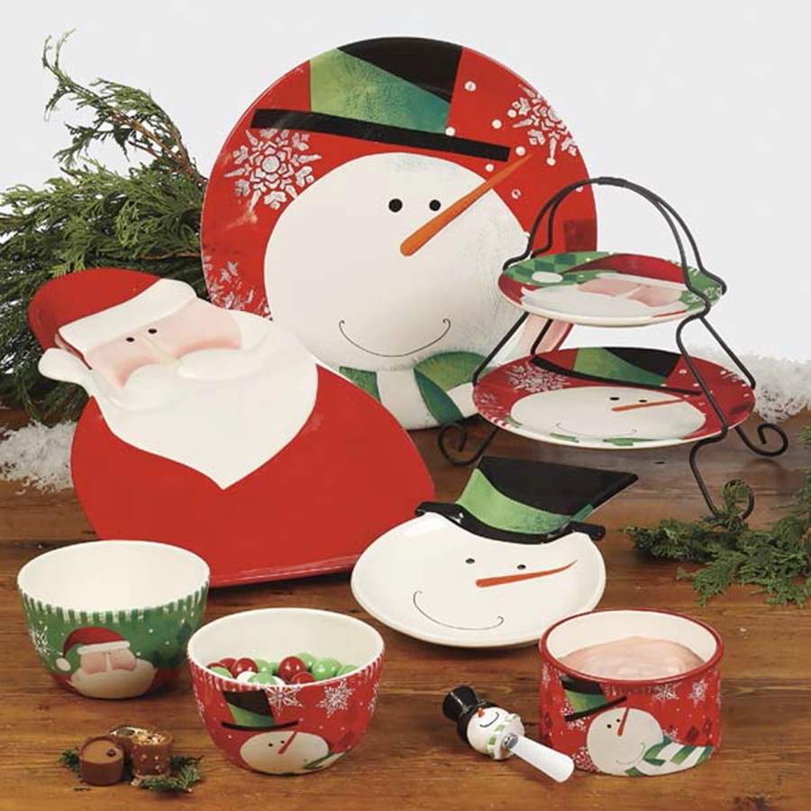 Christmas Fun 13" Chop Plate (Round Platter) by Certified International-1