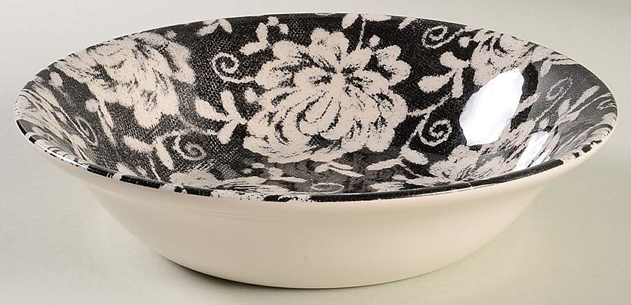 Kate Lace 9" Round Vegetable Bowl by Carly Dodsley-1