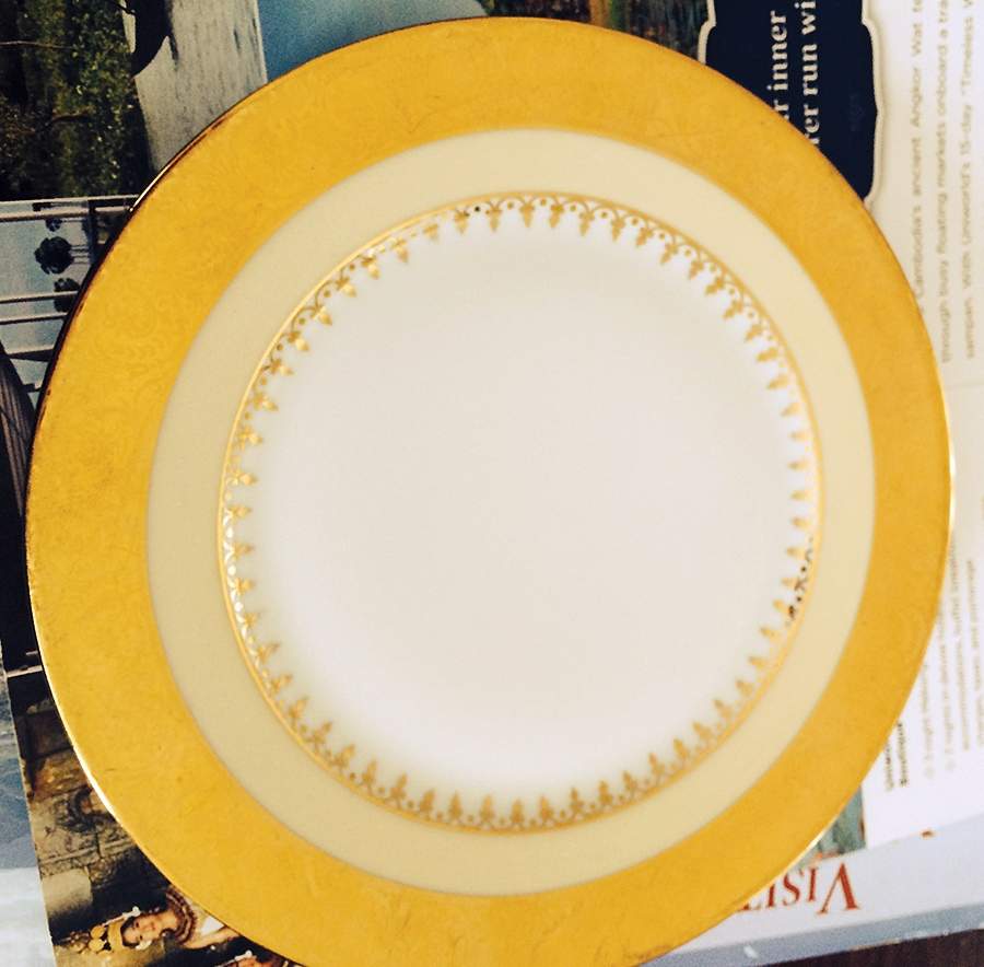 CHF1843 Dinner Plate by Charles Field Haviland-1