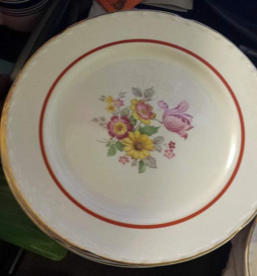 CRO401 Dinner Plate by Crooksville-1