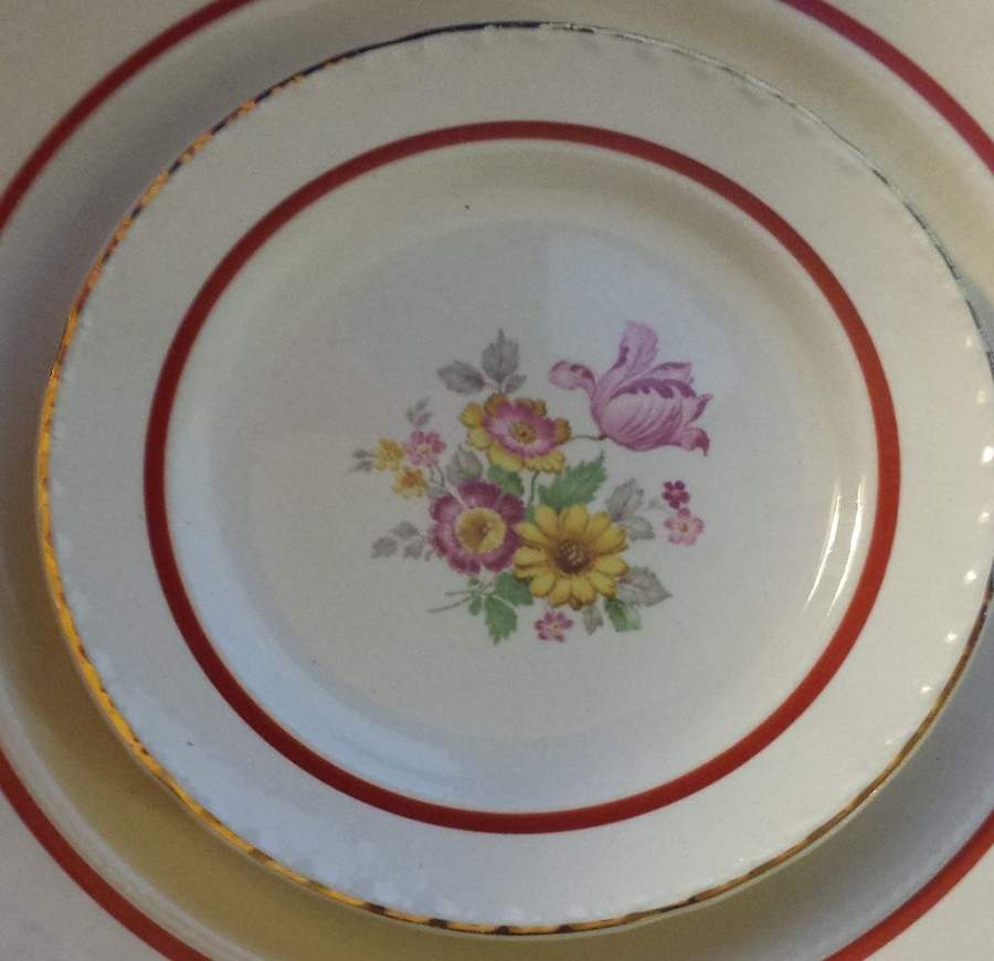 CRO401 Bread & Butter Plate by Crooksville-1
