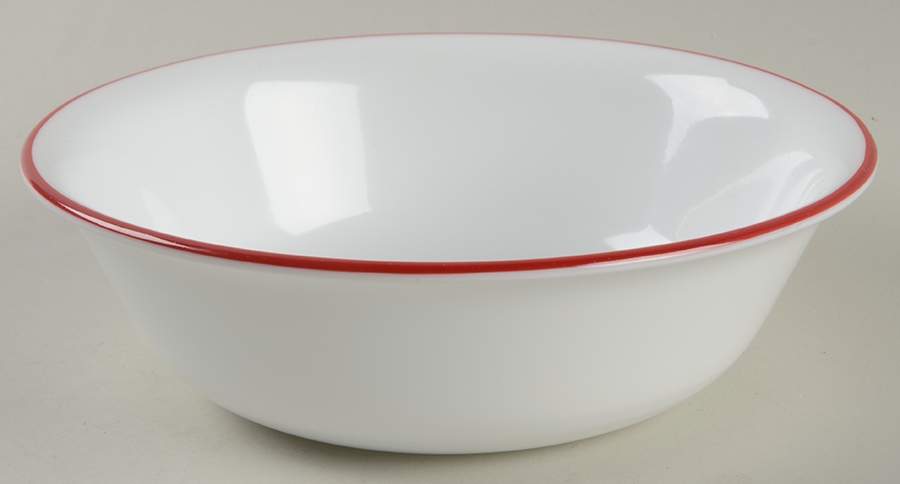 Ruby Red (Corelle) Soup/Cereal Bowl by Corning Corelle-1