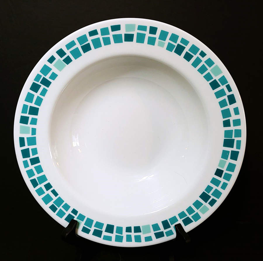 Precious Colours Emerald Green (Corelle) Soup/Cereal Bowl by Corning Corelle-1