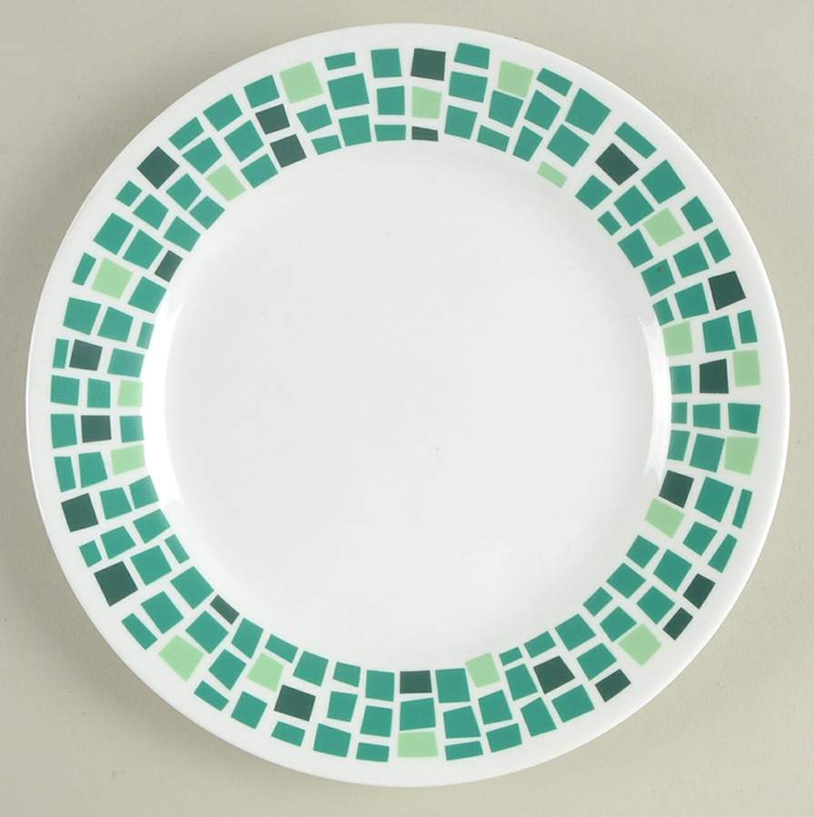 Precious Colours Emerald Green (Corelle) Luncheon/Salad Plate by Corning Corelle-1