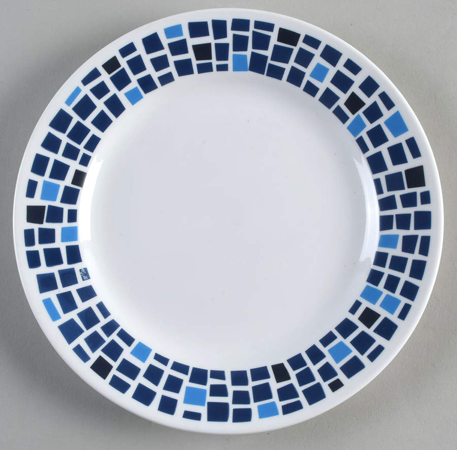 Precious Colours Sapphire Blue (Corelle) Luncheon/Salad Plate by Corning Corelle-1