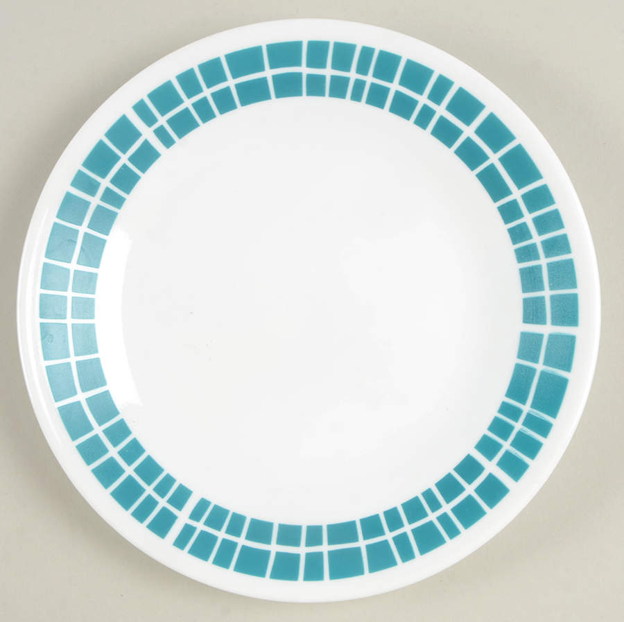 Precious Colours Seaglass Turquoise (Corelle) Bread & Butter Plate by Corning Corelle-1