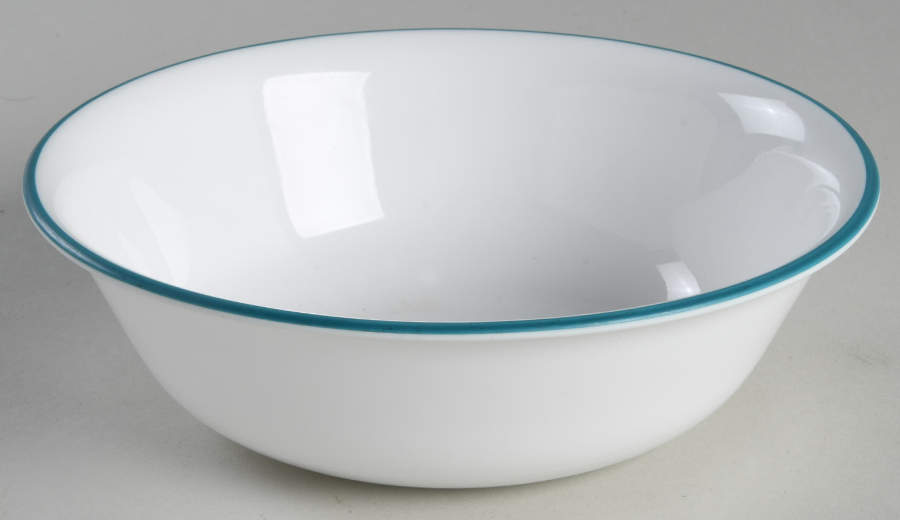 Precious Colours Seaglass Turquoise (Corelle) Coupe Cereal Bowl by Corning Corelle-1