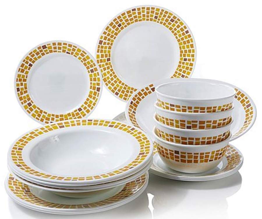 Precious Colours Yellow Gold (Corelle) Dinner Plate by Corning Corelle-1