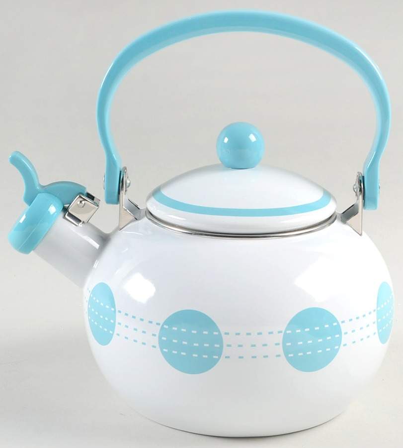 South Beach Metal Whistler Kettle No Lid by Corning Corelle-1