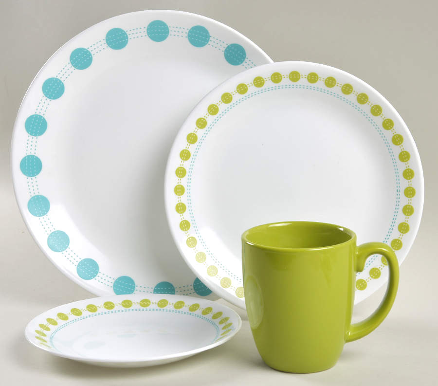 South Beach 32 Piece Estate Set by Corning Corelle-1