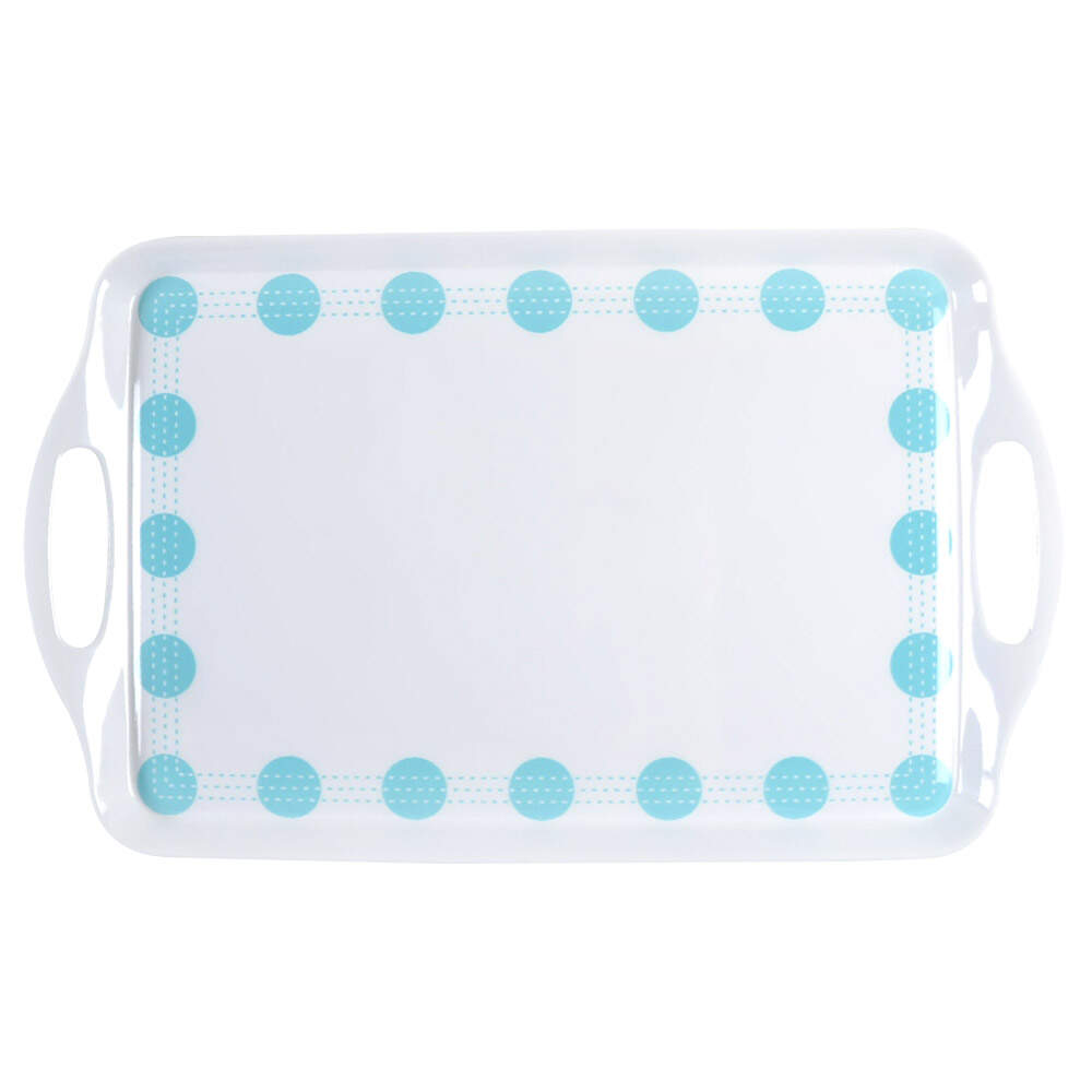 South Beach Handled Melamine Tray by Corning Corelle-1