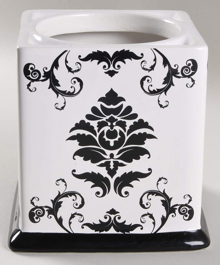 Damask Small Canister No Lid by Certified International-1
