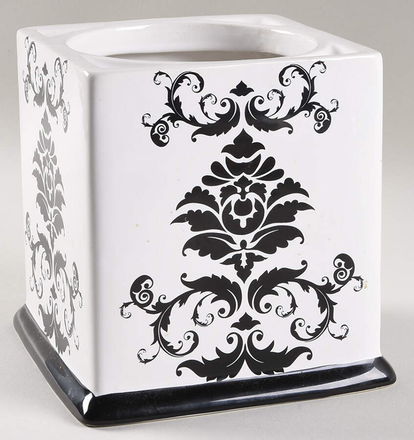 Damask Medium Canister No Lid by Certified International-1