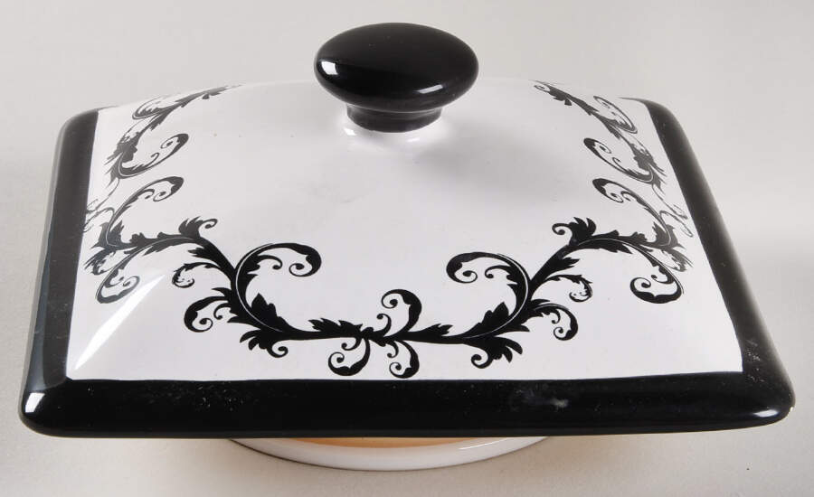 Damask Lid for Medium Canister by Certified International-1