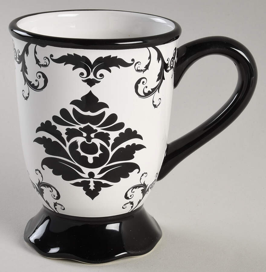 Damask Pedestal Mug by Certified International-1
