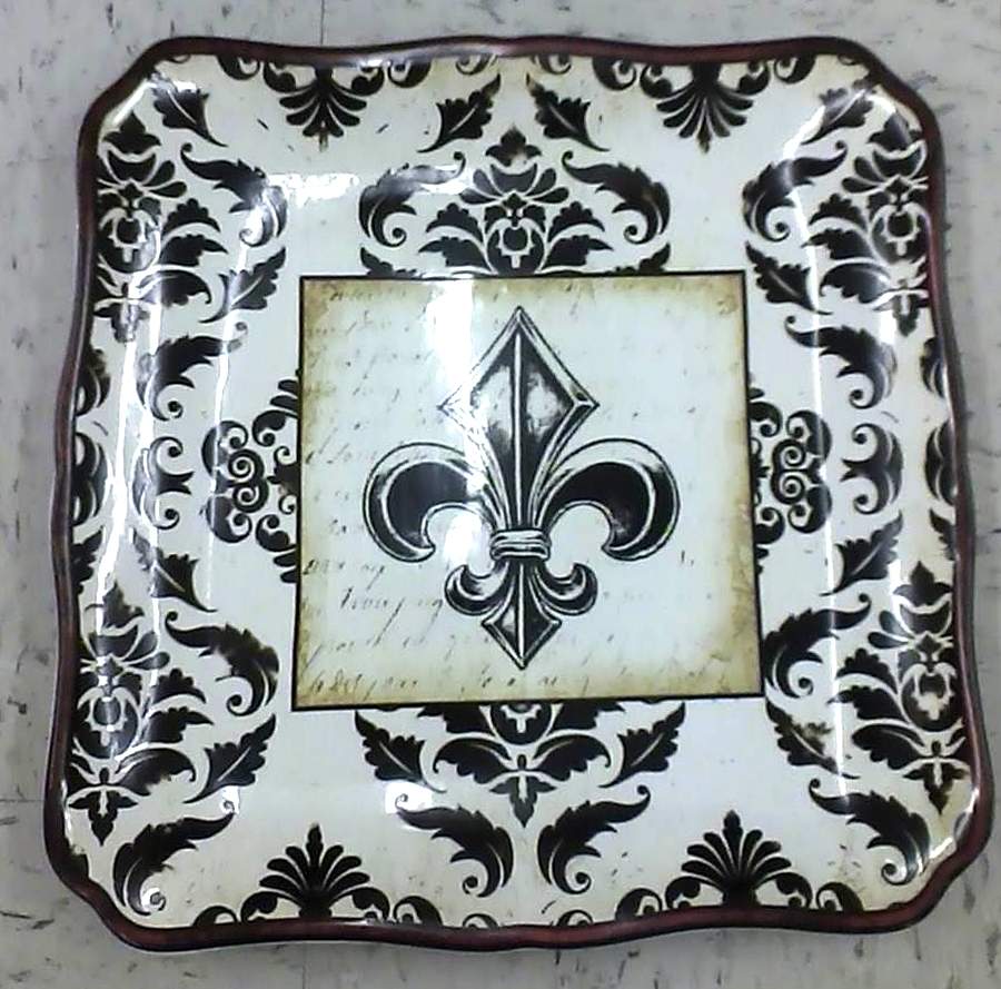 Paris Bistro 13" Square Serving Platter by Certified International-1