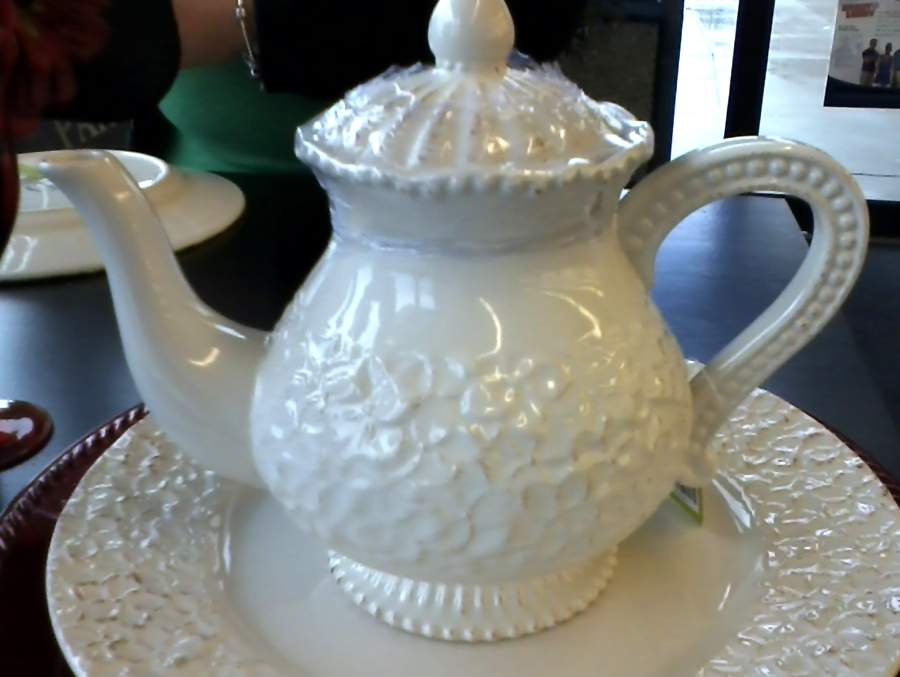 Soft Spoken Teapot & Lid by China (Made in China)-1