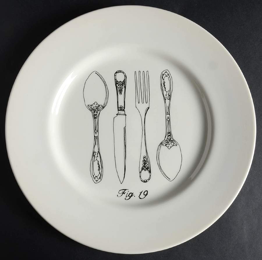Flatware Dinner Plate by Carly Dodsley-1
