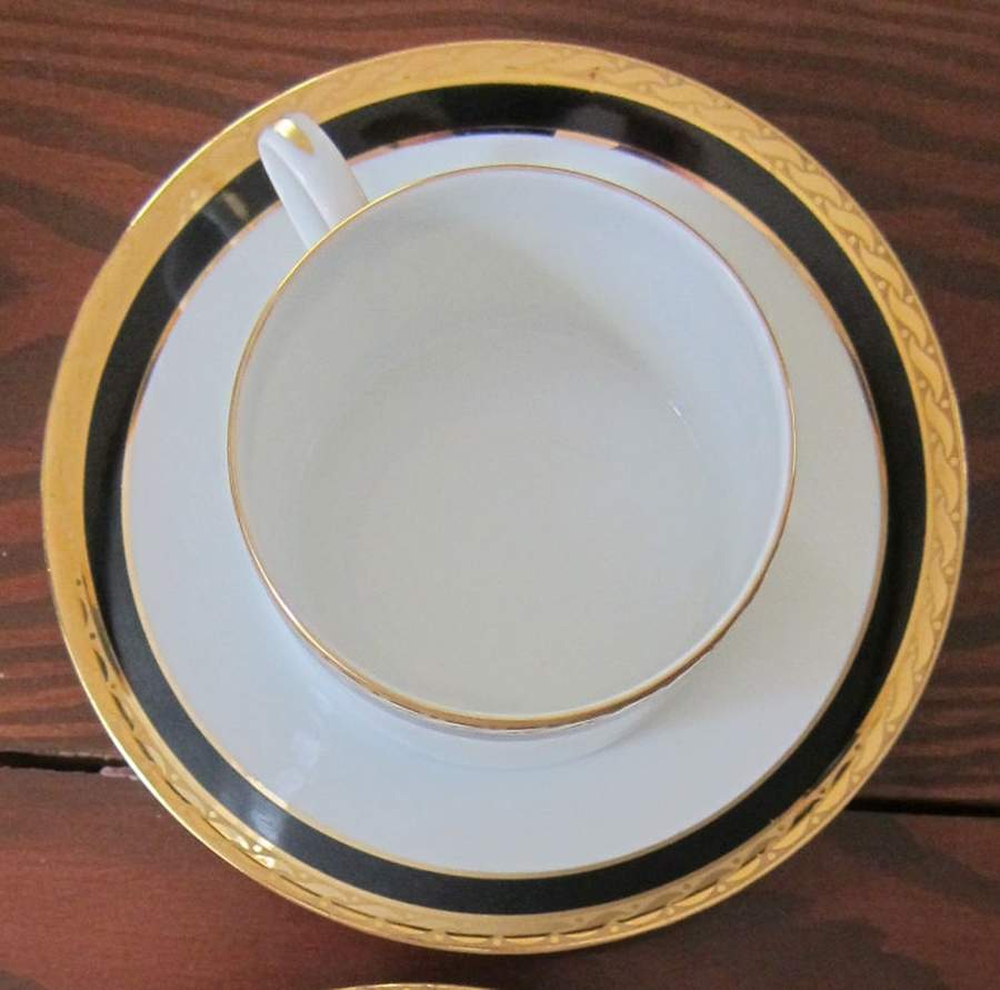 TIC148 Flat Cup & Saucer Set by Tiffany-1