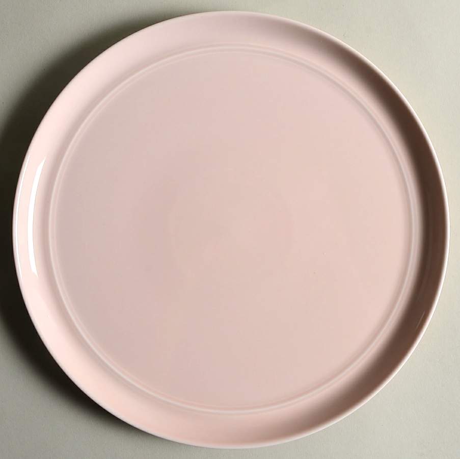 Hue Blush Pink Dinner Plate by Crate & Barrel-1