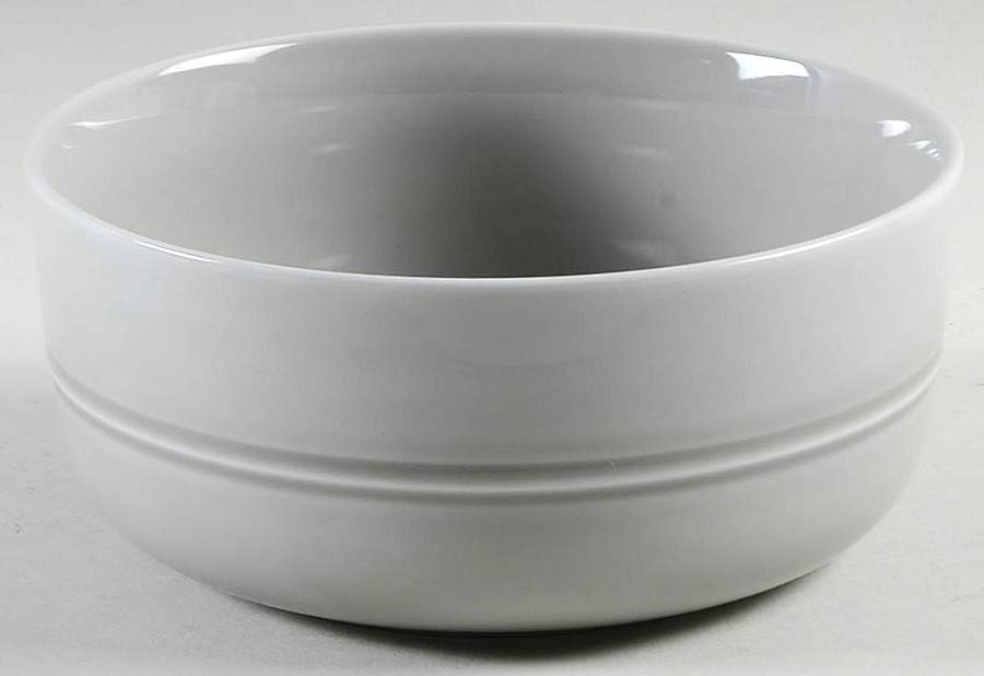 Hue Light Grey 6" All Purpose Bowl by Crate & Barrel-1