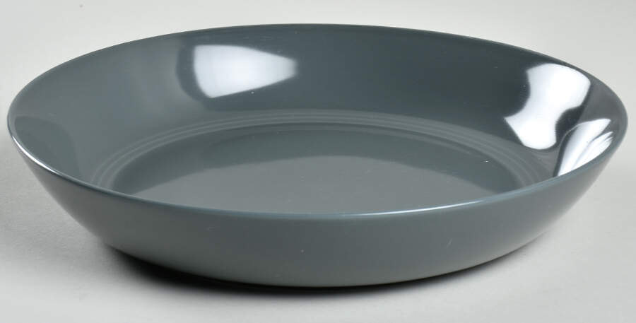 Hue Dark Grey 8" Soup/Pasta Bowl by Crate & Barrel-1