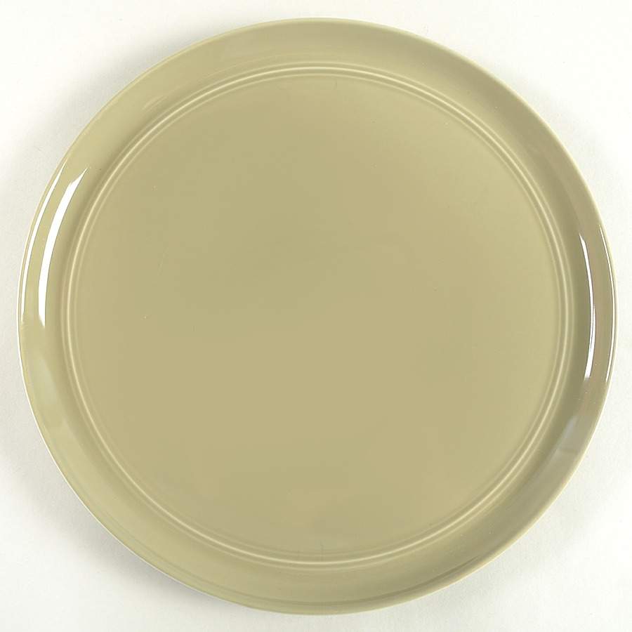 Hue Taupe Dinner Plate by Crate & Barrel-1