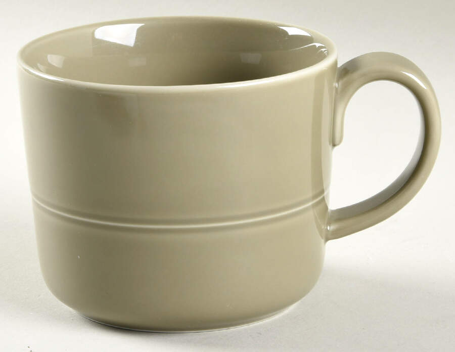 Hue Taupe Mug by Crate & Barrel-1