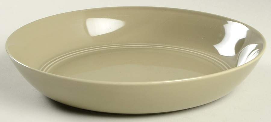 Hue Taupe 9" Soup/Pasta Bowl by Crate & Barrel-1