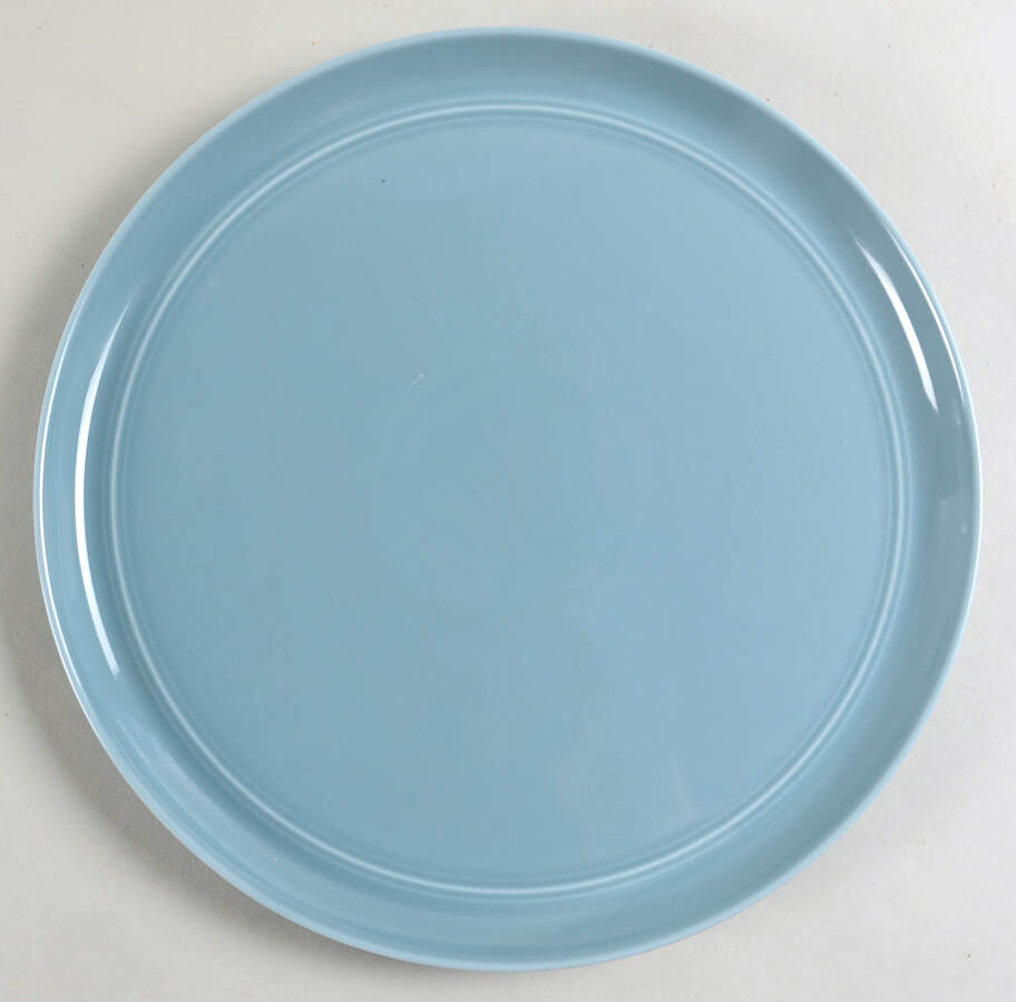 Hue Blue Dinner Plate by Crate & Barrel-1