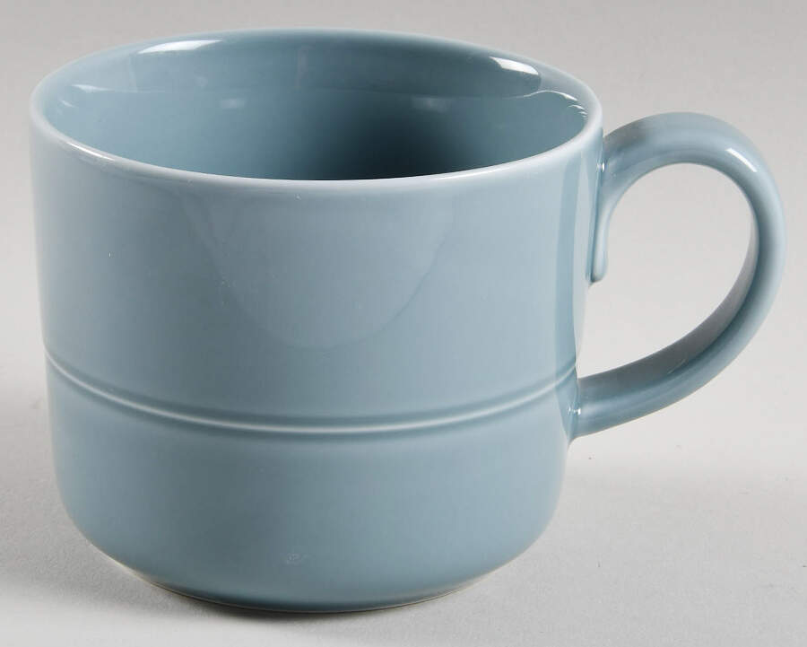 Hue Blue Mug by Crate & Barrel-1