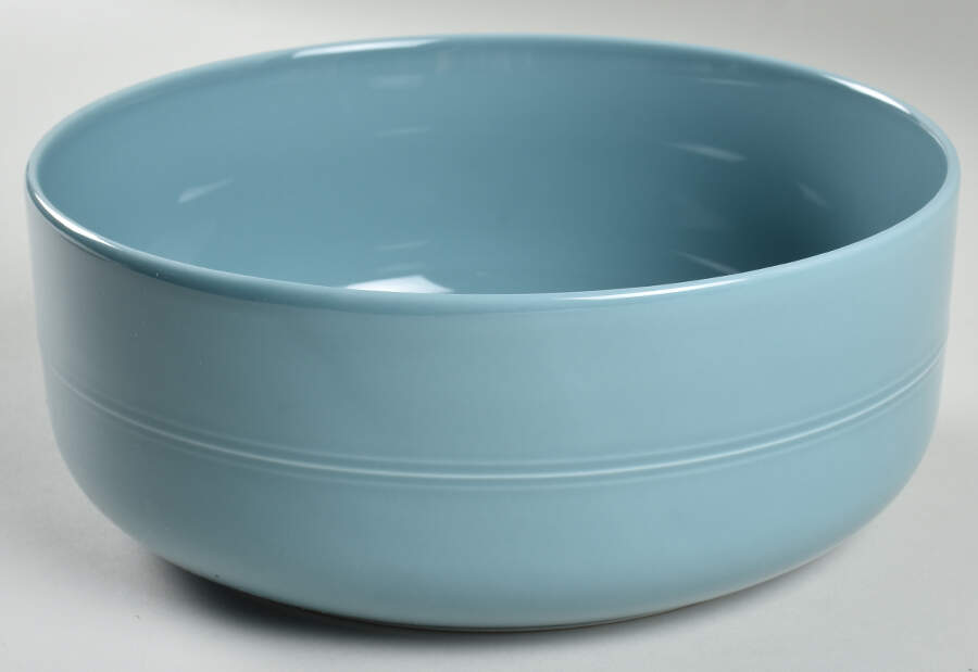 Hue Blue 9" Round Serving Bowl by Crate & Barrel-1