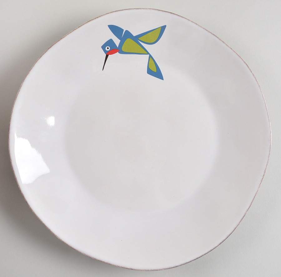 Marin Bird Dinner Plate by Crate & Barrel-1